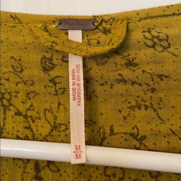 Free People embroidered light jacket/over shirt - Picture 6 of 6